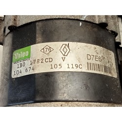 Recambio de motor arranque para renault scenic (ja..) 1.6 16v expression referencia OEM IAM 104674105119C  