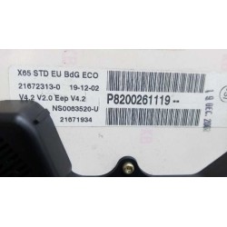 Recambio de cuadro instrumentos para renault clio ii fase ii (b/cb0) authentique referencia OEM IAM 8200261119  