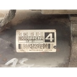 Recambio de motor arranque para peugeot 307 break/sw (s2) sw referencia OEM IAM 966401698000 M000T22472 