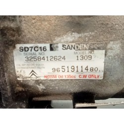 Recambio de compresor aire acondicionado para peugeot 307 break/sw (s2) sw referencia OEM IAM 9651911480  