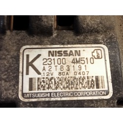 Recambio de alternador para nissan almera (n16/e) comfort referencia OEM IAM 231004M510  