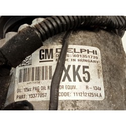 Recambio de compresor aire acondicionado para opel insignia berlina excellence referencia OEM IAM 13377057  
