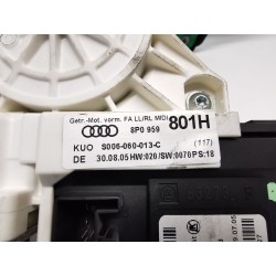 رافع زجاج أمامي يسار Audi A3 sportback (8PA) | Desguace Becerril