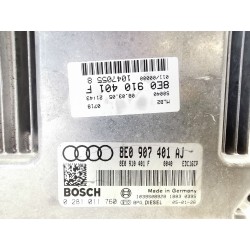 Centralina motore uce Audi A4 B7 avant (8ED) | Desguace Becerril