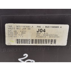 Body Control Module (BCM) Peugeot 307 (3A/C) | Becerril Scrap Yard