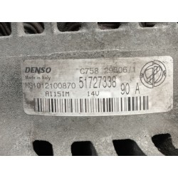 Recambio de alternador para fiat stilo (192) 1.9 120 dynamic multijet referencia OEM IAM MS1012100870  