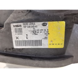 المصباح الأمامي الأيسر Nissan Qashqai I (J10, NJ10) | Desguace Becerril