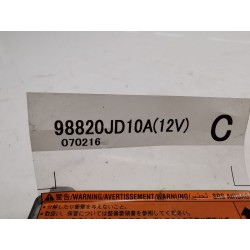 Airbag control unit Nissan Qashqai I (J10, NJ10) | Becerril Scrap Yard