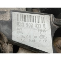 Recambio de alternador para seat inca (6k9) 1.9 sdi cl kombi referencia OEM IAM 038903023K  