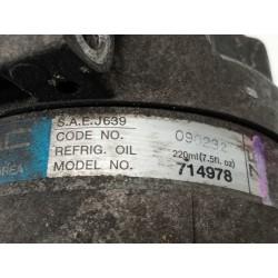 Recambio de compresor aire acondicionado para daewoo kalos 1.4 sr referencia OEM IAM 714978  