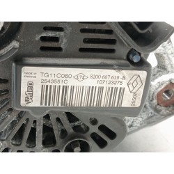 Recambio de alternador para renault megane ii berlina 5p authentique referencia OEM IAM 8200667619B  