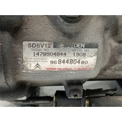 Recambio de compresor aire acondicionado para citroën c2 vtr referencia OEM IAM 9684480480  