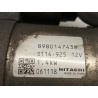 Moteur de démarrage Opel Astra h berlina | Desguace Becerril