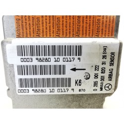 Airbag control unit Clase a (W168) | Becerril Scrap Yard