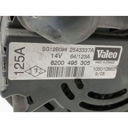 Recambio de alternador para nissan primera berlina (p12) acenta referencia OEM IAM 8200495305 2543337A 105136489