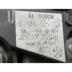 Recambio de alternador para dodge caliber s referencia OEM IAM 0124525128  