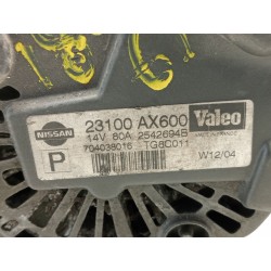 Recambio de alternador para nissan micra (k12e) acenta referencia OEM IAM 23100AX600  