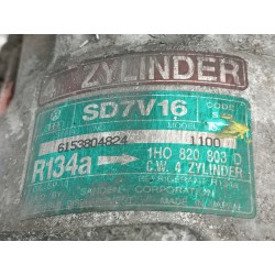 Recambio de compresor aire acondicionado para seat ibiza (6k) básico referencia OEM IAM 1H0820803D  