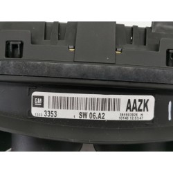 Recambio de cuadro instrumentos para opel insignia berlina cosmo referencia OEM IAM 13333353 365903926H 