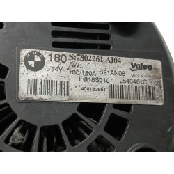 Recambio de alternador para bmw serie 3 berlina (e90) 318d referencia OEM IAM 7802261AI04  