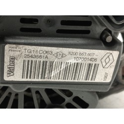 Recambio de alternador para renault laguna grandtour iii referencia OEM IAM 8200667607 2543561A 