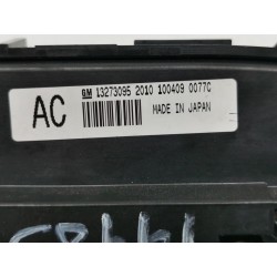 Recambio de mando calefaccion / aire acondicionado para opel insignia berlina cosmo referencia OEM IAM 13273095  