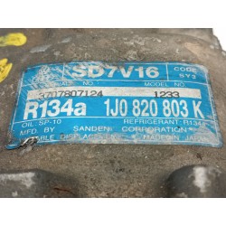 Recambio de compresor aire acondicionado para volkswagen golf iv berlina (1j1) básico referencia OEM IAM 1J0820803K  