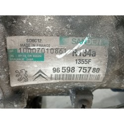 Recambio de compresor aire acondicionado para citroën c4 berlina collection referencia OEM IAM 9659875780  