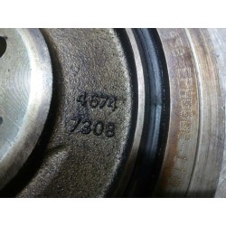Recambio de polea cigueñal para fiat punto berlina (188) 1.9 d (i) referencia OEM IAM 46770939 46747308 