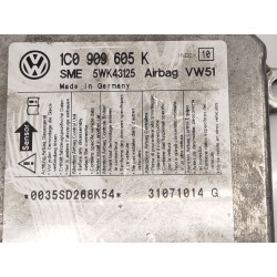 Unidade de controle do airbag Volkswagen Polo IV (9N_, 9A_) | Desguace Becerril