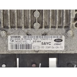 Recambio de centralita motor uce para ford fiesta v (jh_, jd_) 1.4 tdci referencia OEM IAM 5AYCJ38AC 3S6112A650LC 