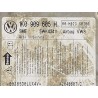 Recambio de centralita airbag para seat toledo (5p2) exclusive referencia OEM IAM 1K0909605H 5WK43411 