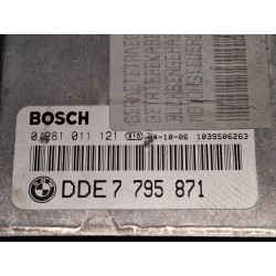 Recambio de centralita motor uce para bmw 3 (e46) 330 d referencia OEM IAM DDE7795871 0281011121 