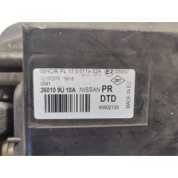 Faro destro Nissan Note (E11, NE11) | Desguace Becerril