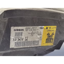 Faro sinistro Nissan Qashqai (J10) | Desguace Becerril