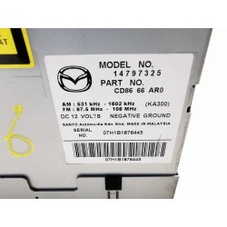 Sistema audio / radio CD 14792086 | Desguace Becerril