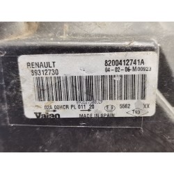 Recambio de faro izquierdo para renault megane ii berlina 5p authentique referencia OEM IAM 8200412741A 89312730 
