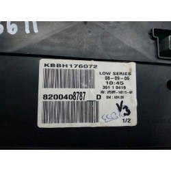 Recambio de cuadro instrumentos para renault megane ii familiar authentique referencia OEM IAM 8200408787D  