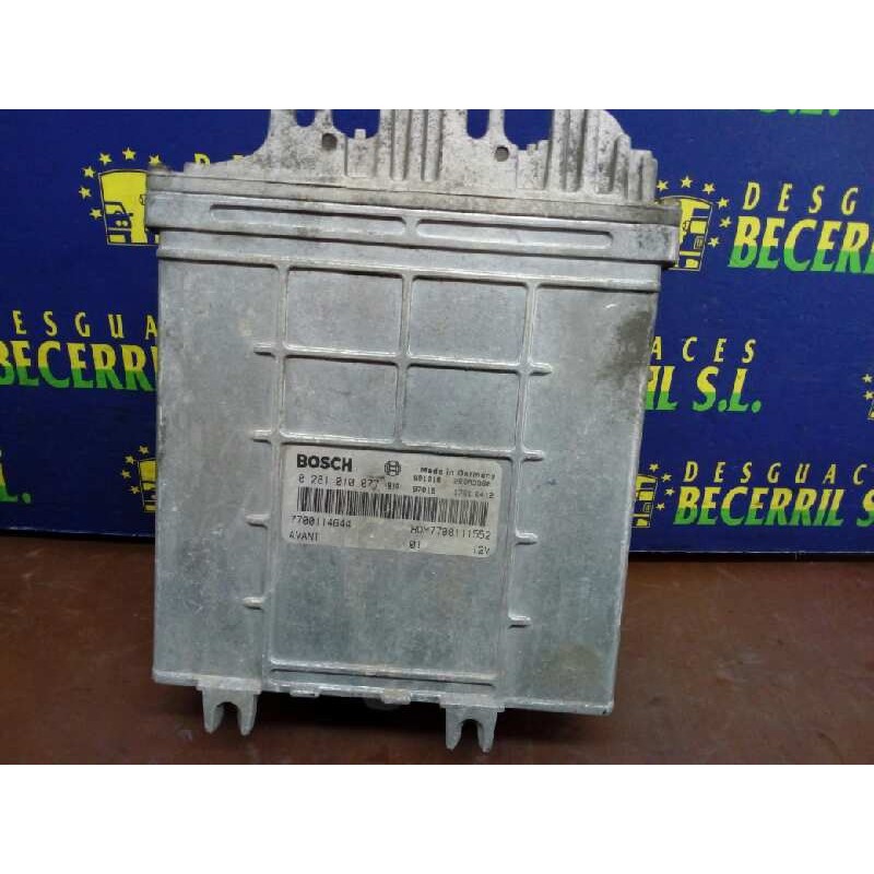 Recambio de centralita motor uce para renault scenic (ja..) 1.9 dti rt referencia OEM IAM 7700114644 HOM7700111552 0281010077