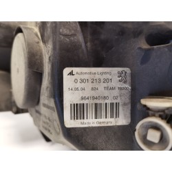 Faro sinistro Peugeot 407 | Desguace Becerril