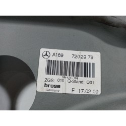 Recambio de elevalunas delantero izquierdo para mercedes clase b (w245) 150 (245.231) referencia OEM IAM A1697202979  
