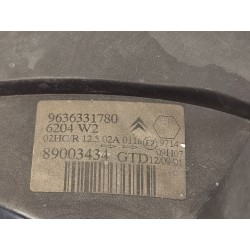 Recambio de faro izquierdo para citroën saxo (s0, s1) 1.5 d referencia OEM IAM 9636331780 89003434 