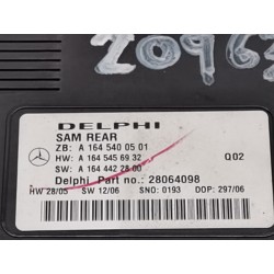 Recambio de módulo electrónico para mercedes-benz clase r (w251, v251) r 280 cdi 4-matic (251.020) referencia OEM IAM A164540050