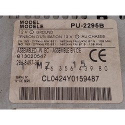 Recambio de sistema audio / radio cd para citroën c5 i (dc_) 2.0 hdi (dcrhzb, dcrhze) referencia OEM IAM 9635643980  