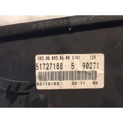 Recambio de cuadro instrumentos para fiat doblo monospace (119_, 223_) 1.9 jtd referencia OEM IAM 51727188 503000930600 