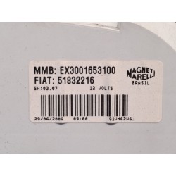 Recambio de cuadro instrumentos para fiat linea (323_, 110_) 1.6 d multijet referencia OEM IAM 51832216 EX3001653100 