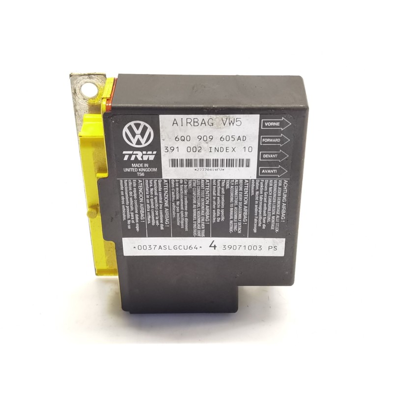 Recambio de centralita airbag para seat ibiza iii (6l1) 1.4 tdi referencia OEM IAM 6Q0909605AD 391002 