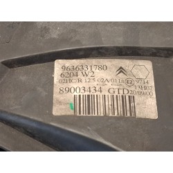 Recambio de faro izquierdo para citroën saxo (s0, s1) 1.5 d referencia OEM IAM 9636331780 89003434 