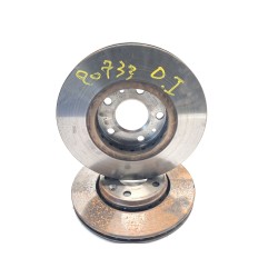 Recambio de disco freno delantero para renault scénic iii (jz0/1_) 1.5 dci referencia OEM IAM   