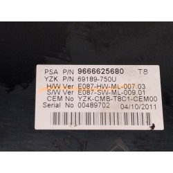 Instrument cluster Peugeot 3008 I monospace (0U_) | Becerril Scrap Yard